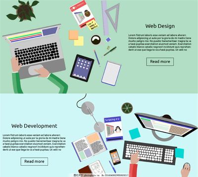 網頁設計開發banner