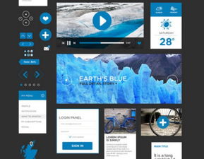 為網(wǎng)頁(yè)設(shè)計(jì)師和開(kāi)發(fā)人員準(zhǔn)備的30個(gè)免費(fèi)扁平化ui套件